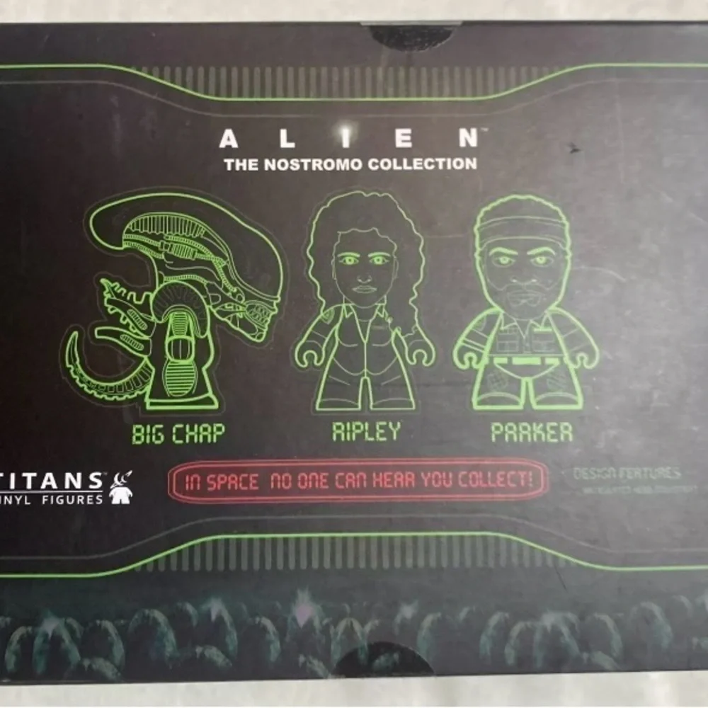 Titans Alien Nostromo Collection Twin Pack Xenomorph & Parker Horror Block
